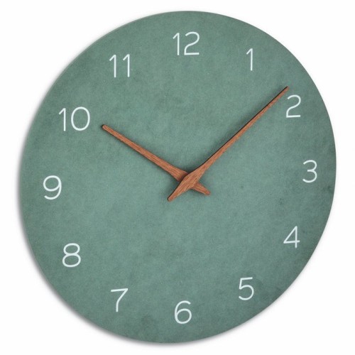 Tfa 60.3054.04 reloj de pared analogico verde jade
