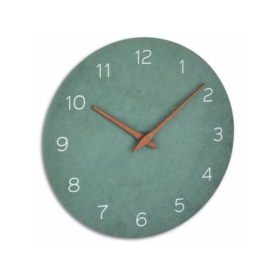 Tfa 60.3054.04 reloj de pared analogico verde jade