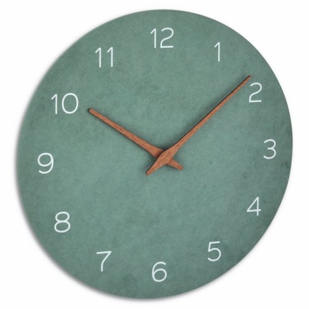 Tfa 60.3054.04 reloj de pared analogico verde jade