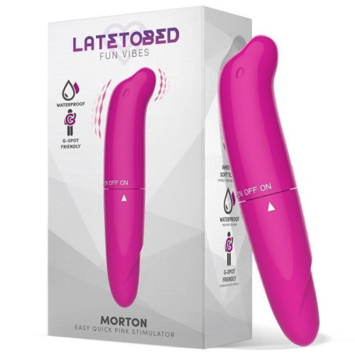 Vibrador morton estimulador easy quick rosa