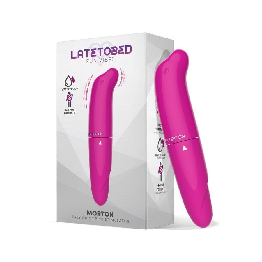 Vibrador morton estimulador easy quick rosa