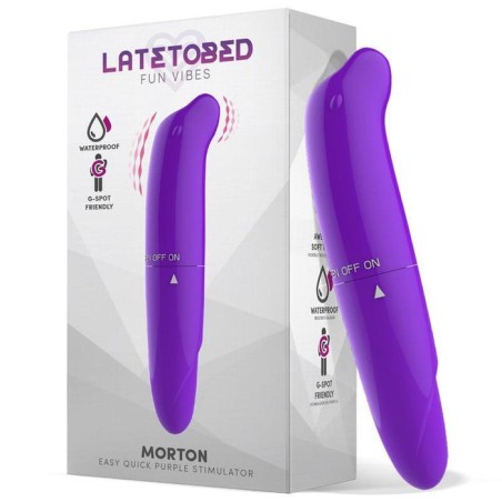 Vibrador morton estimulador easy quick púrpura