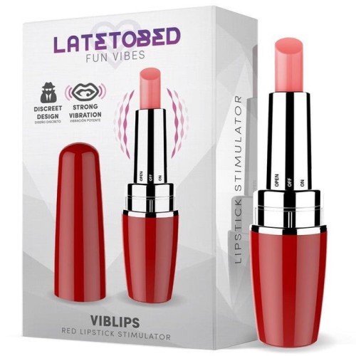 Viblips estimulator pintalabios rojo