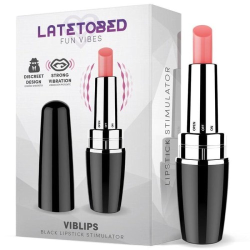 Viblips estimulador pintalabios negro