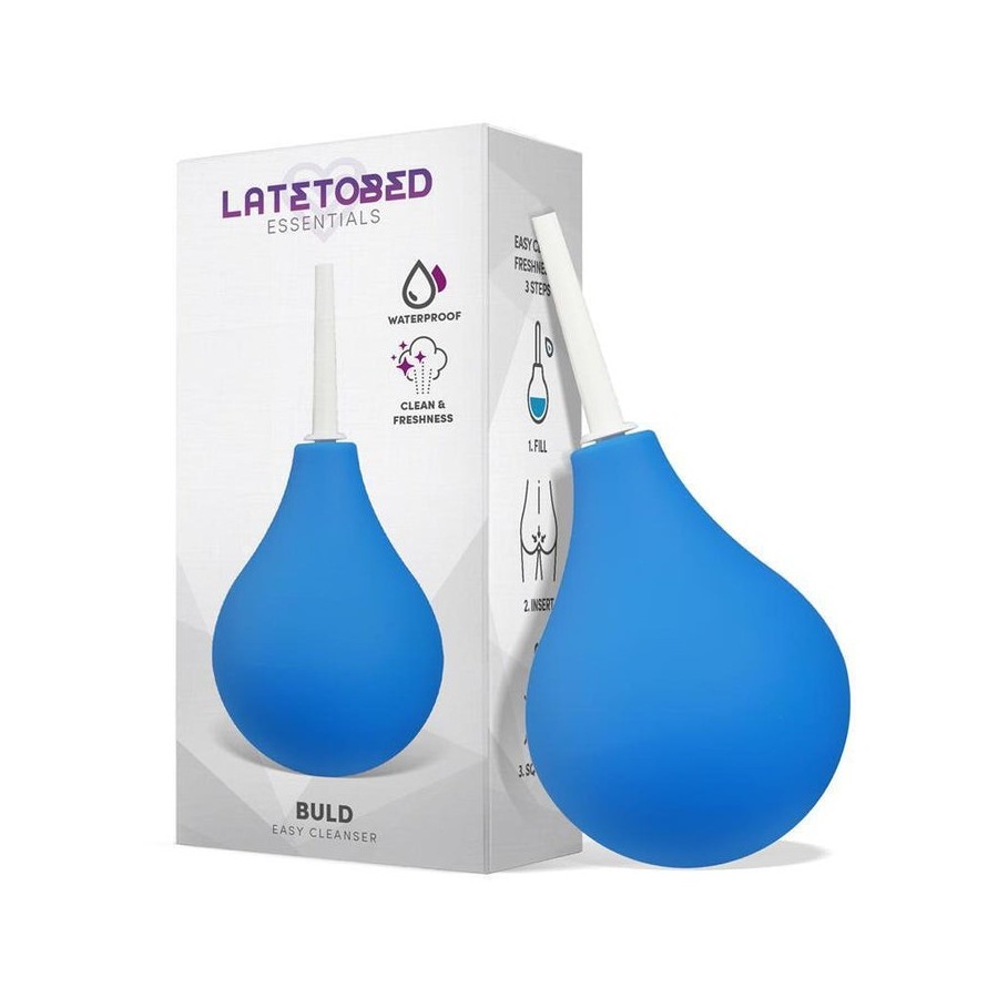 Buld ducha anal azul