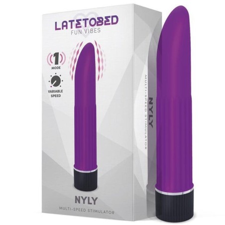 Nyly estimulador multi-velocidad púrpura