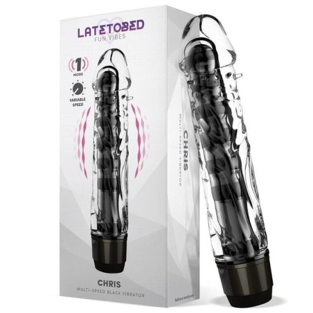 Chris vibrador multi velocidad negro