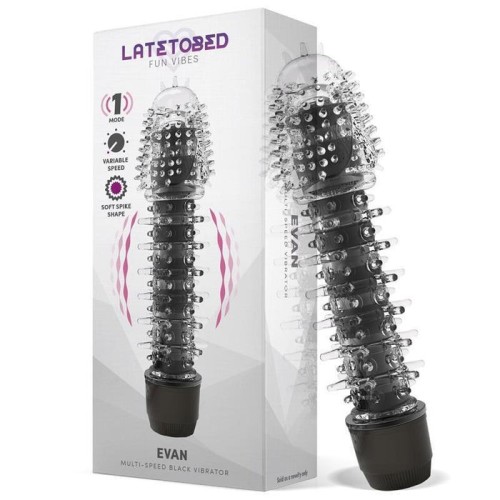 Evan vibrador multi velocidad negro