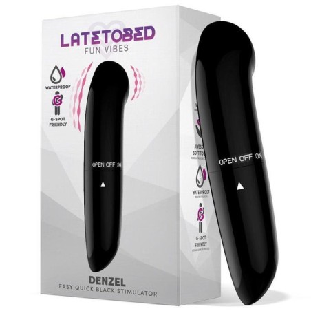 Vibrador denzel estimulador easy quick negro