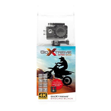 Easypix goxtreme enduro black cámara para deporte de acción 4k ultra hd 8 mp wifi