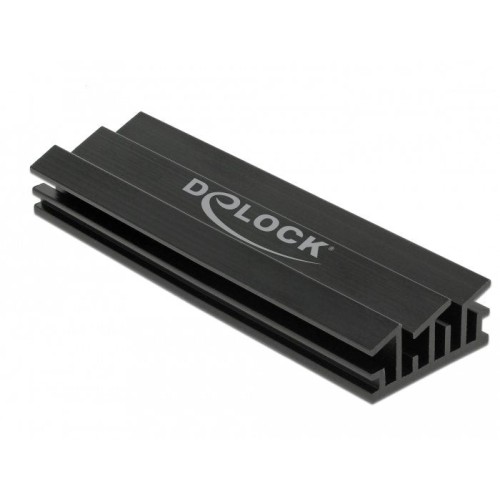 Delock 18283 disipador de calor 70mm para modulo m.2 negro