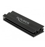 Delock 18283 disipador de calor 70mm para modulo m.2 negro