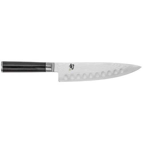 Cuchillo de cocina kai shun filo alveolar, 20 cm