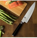 Cuchillo de cocina kai shun filo alveolar, 20 cm
