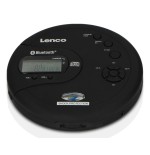 Lenco cd-300, reproductor de mp3, lcd, negro