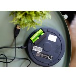Lenco cd-300, reproductor de mp3, lcd, negro