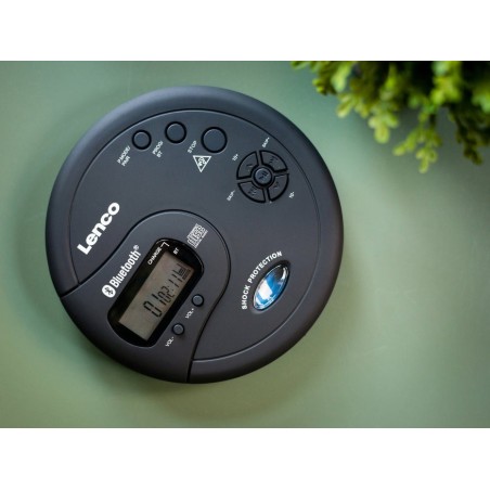Lenco cd-300, reproductor de mp3, lcd, negro