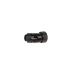 Alphacool eiszapfen 13mm hardtube boquilla atornillable 45 ° giratoria, conexión negra, g1 / 4 para tubos