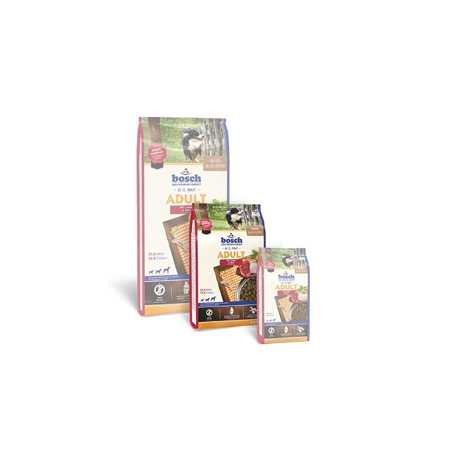 Bosch 01030 adult cordero y arroz 3 kg