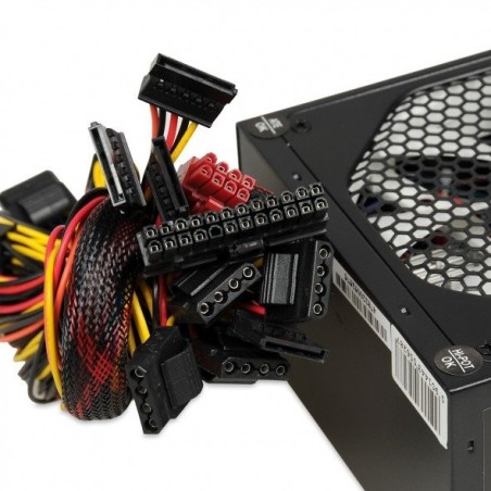 Fuente de alimentación ibox aurora 500w 14 cm fan zia500w14cmbox