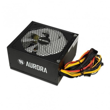 Fuente de alimentación ibox aurora 500w 14 cm fan zia500w14cmbox