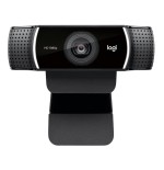 Logitech webcam c922 pro stream 1920 x 1080pixeles usb negro 960-001088