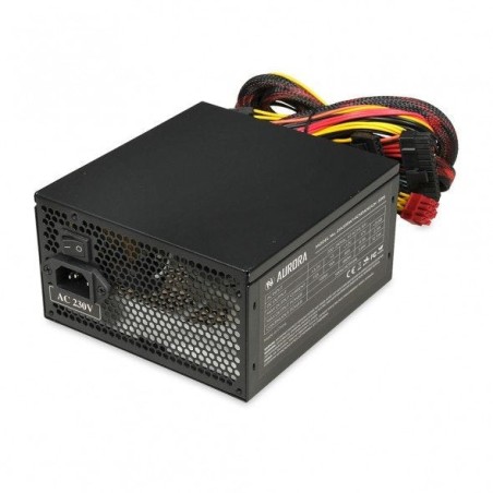 Fuente de alimentación ibox aurora 500w 14 cm fan zia500w14cmbox