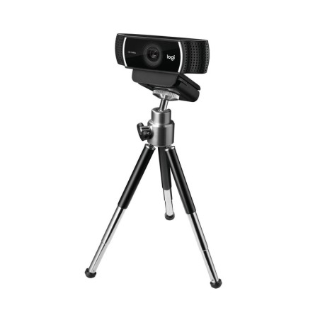 Logitech webcam c922 pro stream 1920 x 1080pixeles usb negro 960-001088