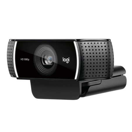 Logitech webcam c922 pro stream 1920 x 1080pixeles usb negro 960-001088