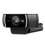 Logitech webcam c922 pro stream 1920 x 1080pixeles usb negro 960-001088
