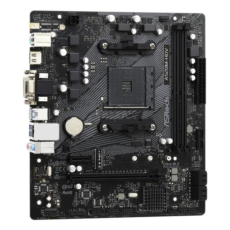 Placa base asrock a520m-hdv amd am4 2ddr4 hdmi pcie3.0 sata3 usb3.2 matx