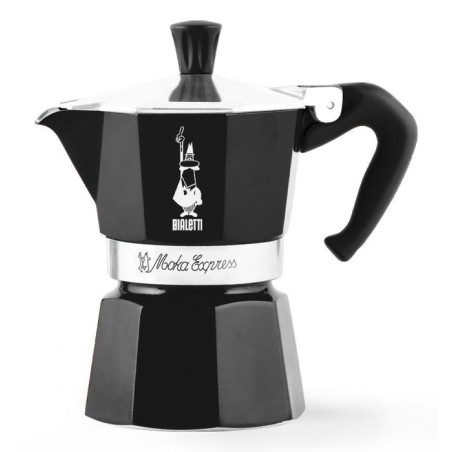 Cafetera italiana bialetti moka exress negro