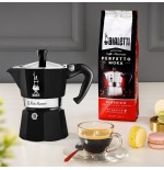 Cafetera italiana bialetti moka exress negro