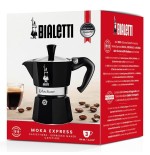 Cafetera italiana bialetti moka exress negro