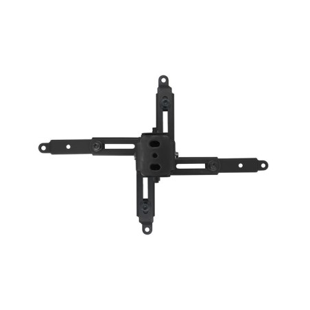 Tooq soporte universal de techo para proyector - inclinable y giratorio - peso max 20kg - negro
