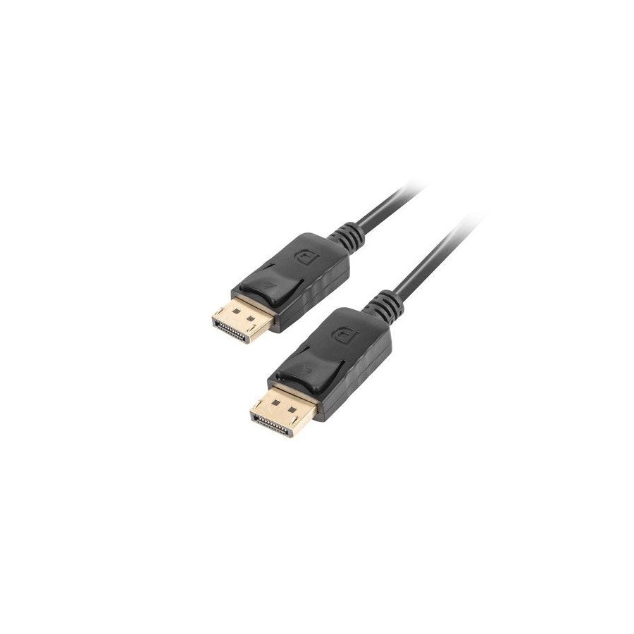 Lanberg cable displayport 19 pin v1.2 0.5m 4k negro ca-dpdp-10cc-0005-bk