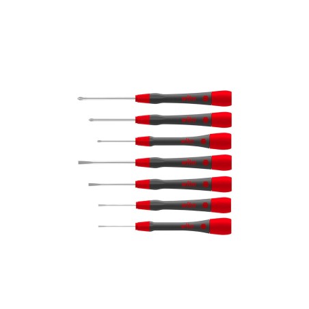 Destornillador de precisión ranurado / philips wiha picofinis 7 piezas