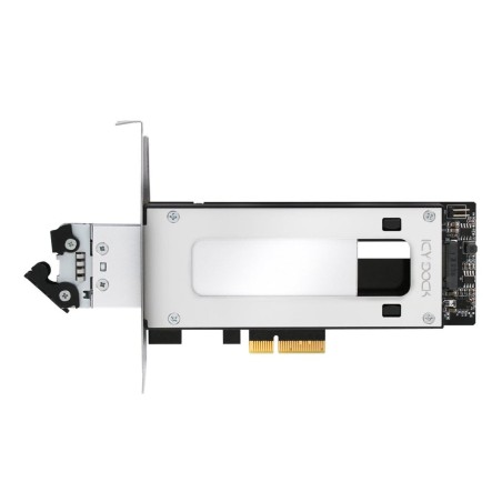 Marco extraíble icy dock m.2 nvme ssd a ranura pcie 3.0 x4