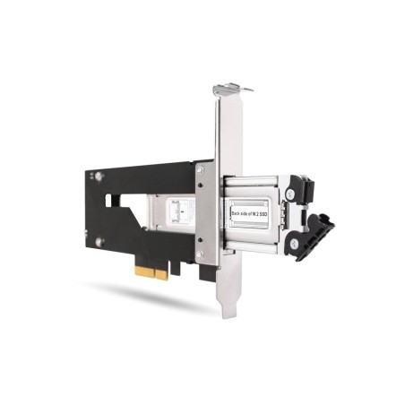 Marco extraíble icy dock m.2 nvme ssd a ranura pcie 3.0 x4