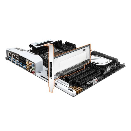 Marco extraíble icy dock m.2 nvme ssd a ranura pcie 3.0 x4