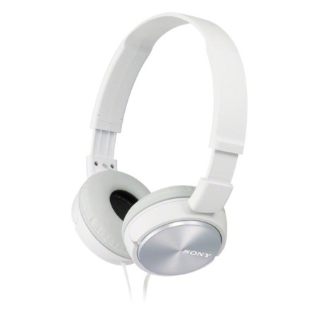 Auriculares sony mdrzx310apw con micrófono jack 3.5 blancos