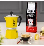 Cafetera bialetti rainbow 6tz amarillo