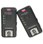 Juego de disparadores de radio kaiser multitrig as 5.1 para camara y flash