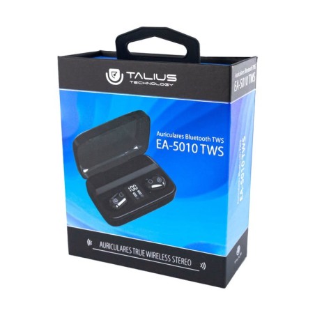 Talius intrauricular ea-5010 tws bt 5.0 3/4h black