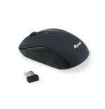 Equip  ratón óptico inalámbrico, mini negro