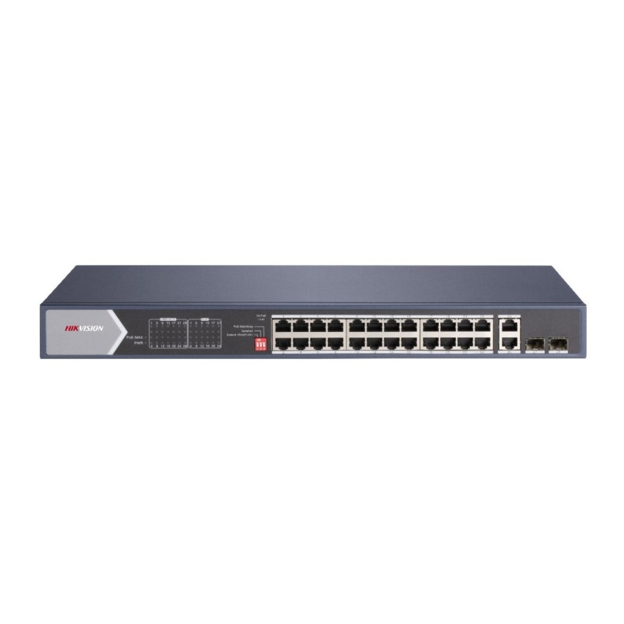 Switch hikvision poe 28-port  l2 unmanaged ds-3e0528hp-e