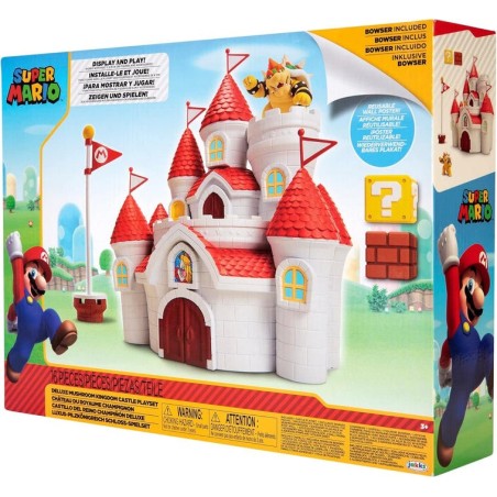 Playset castillo del reino champiñon