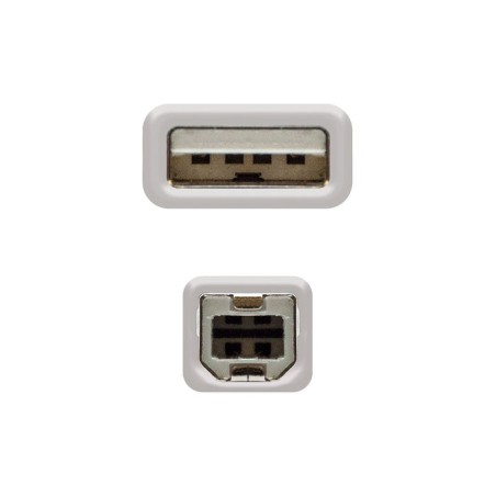 Nanocable cable de impresora usb-a 2.0 macho a usb-b macho 3m