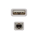 Nanocable cable de impresora usb-a 2.0 macho a usb-b macho 3m