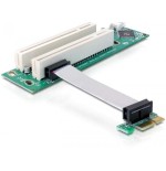 Delock tarjeta elevadora pcie x1 - 2x pci 32bit